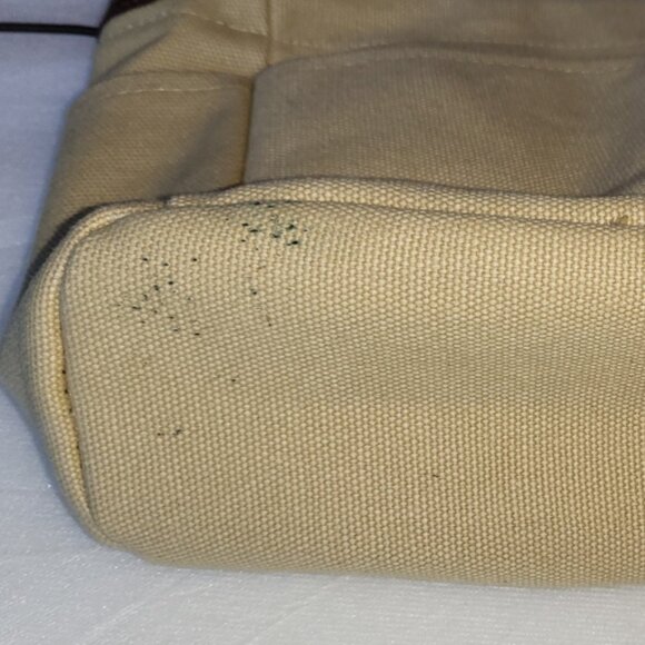 Vercord Canvas Handbag Organizer Purse Insert Khaki Large 10 Pockets - Picture 9 of 9